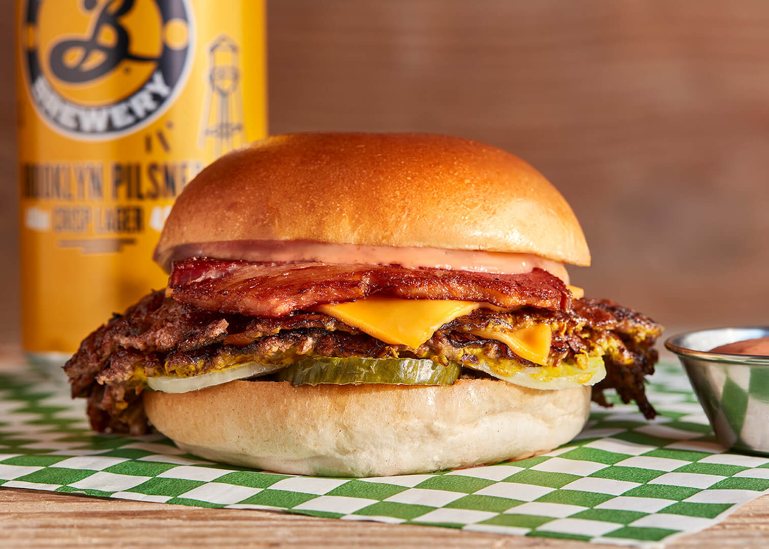 Brixton salt beef local burger